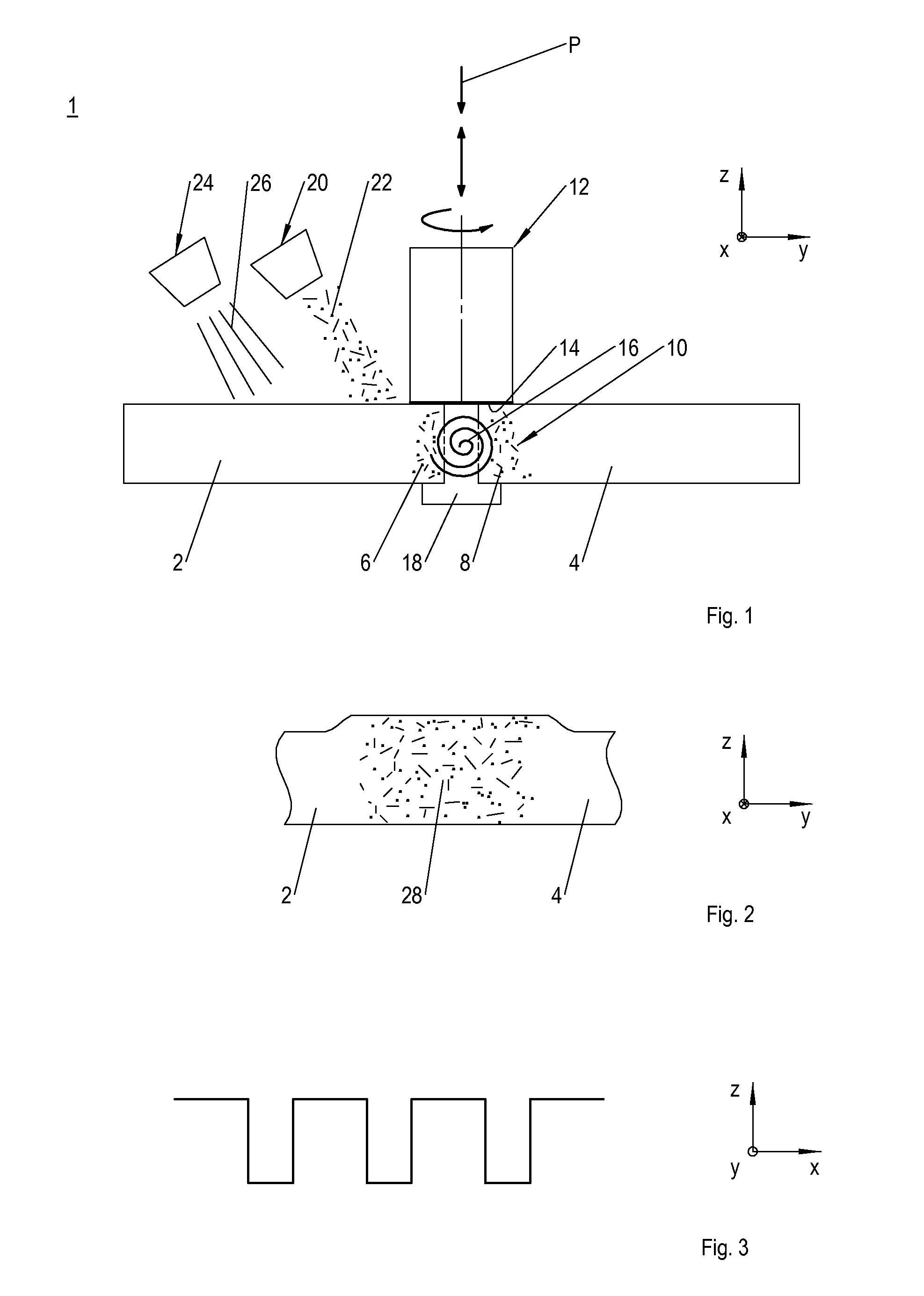 Method and device for bonding parts to be joined, as well as component