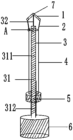 Replacer for tibial plateau compression fracture and using method thereof