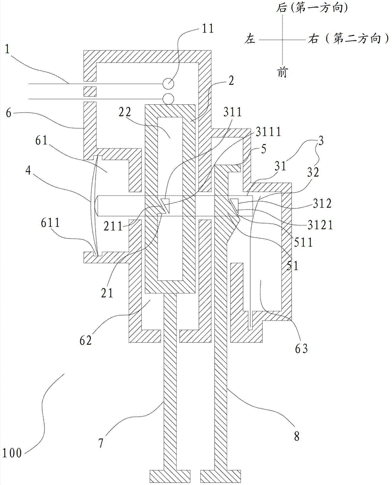 Quick-freezing reset switch device for refrigeration equipment and refrigeration equipment with same