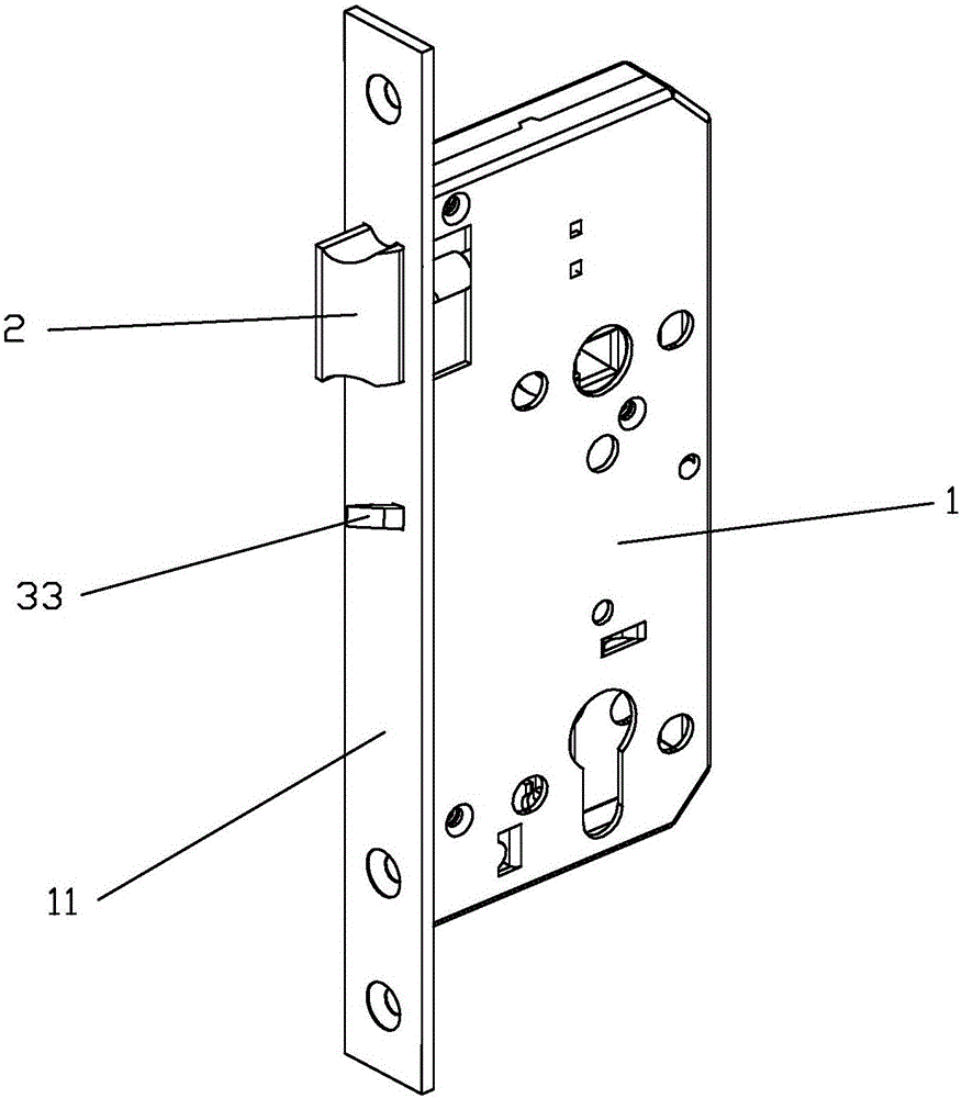 Door lock with anti-card-inserting device