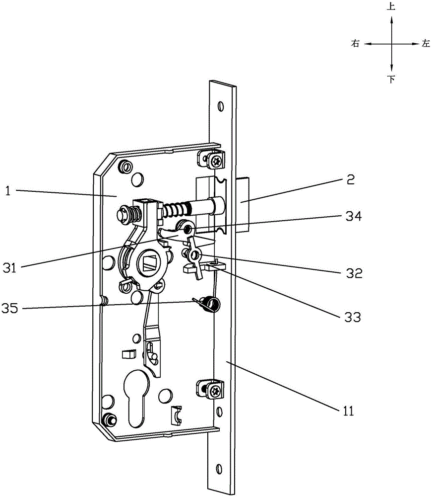 Door lock with anti-card-inserting device
