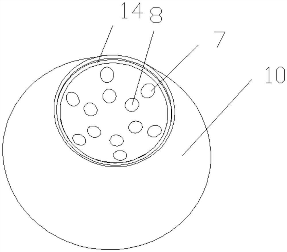A centrifugal separation device for serum extraction