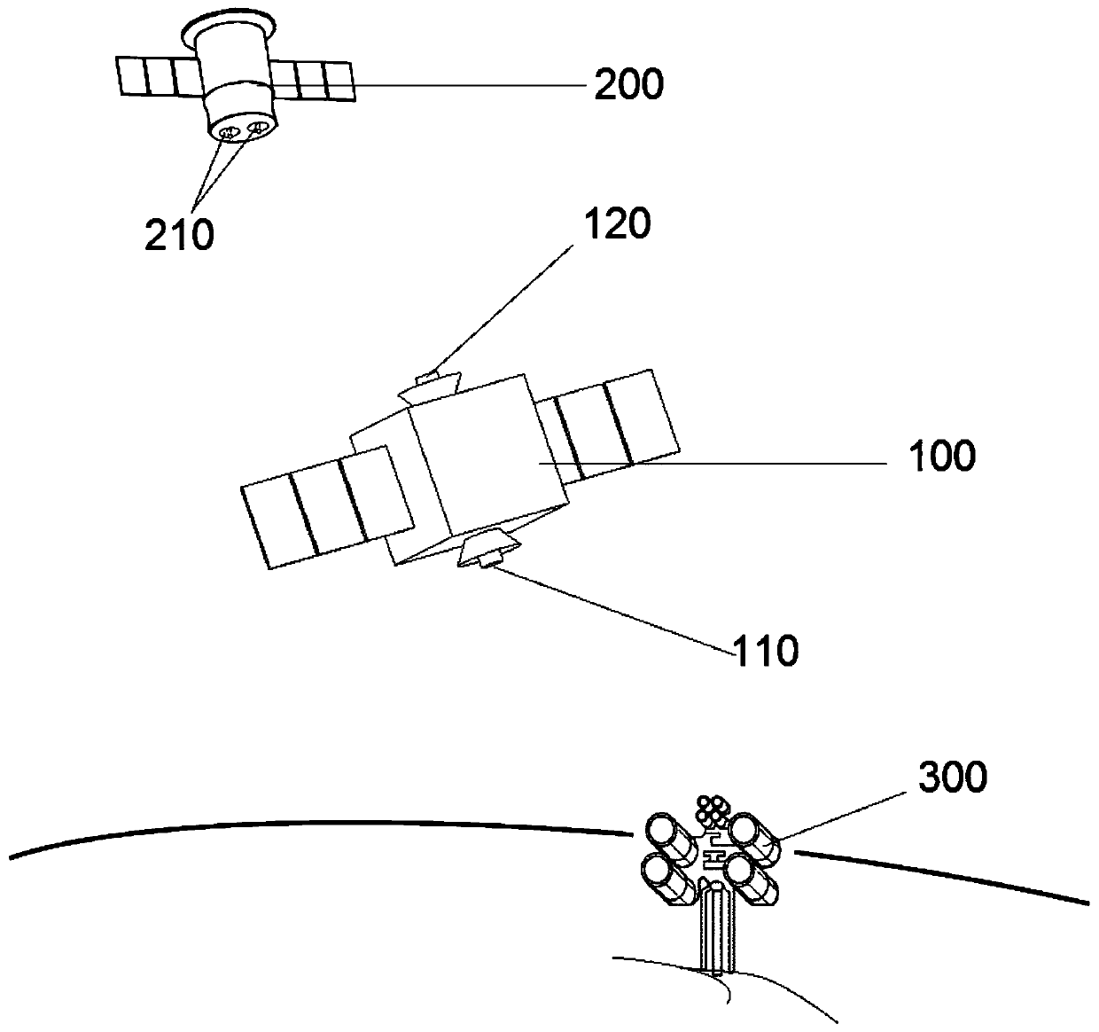 Distributed remote sensing satellite system
