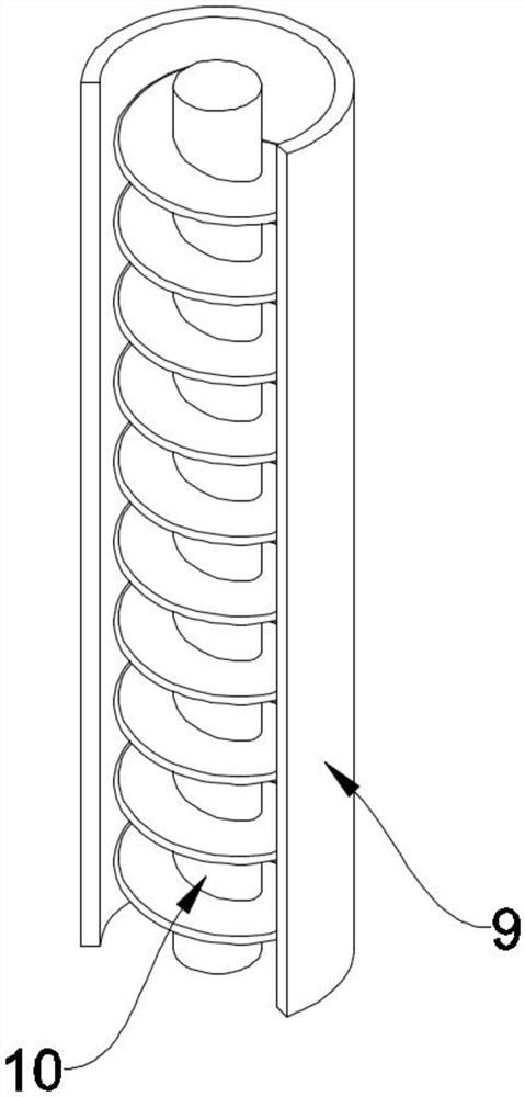 Rotary spiral dispensing valve