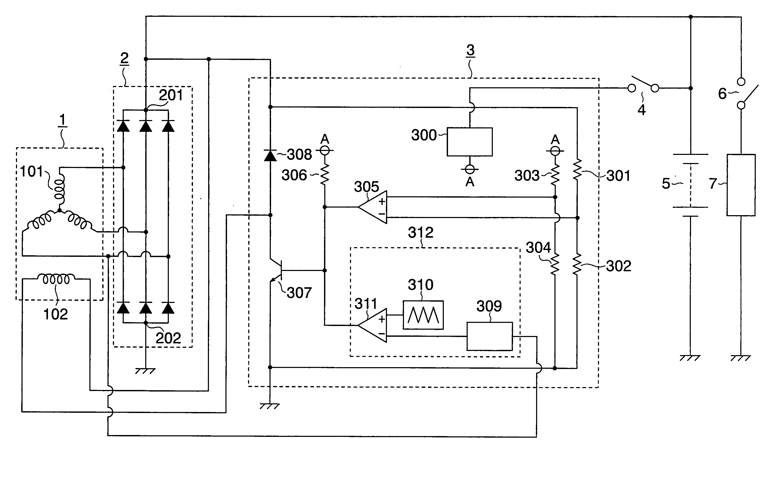 Controller of ac generator for vehicle