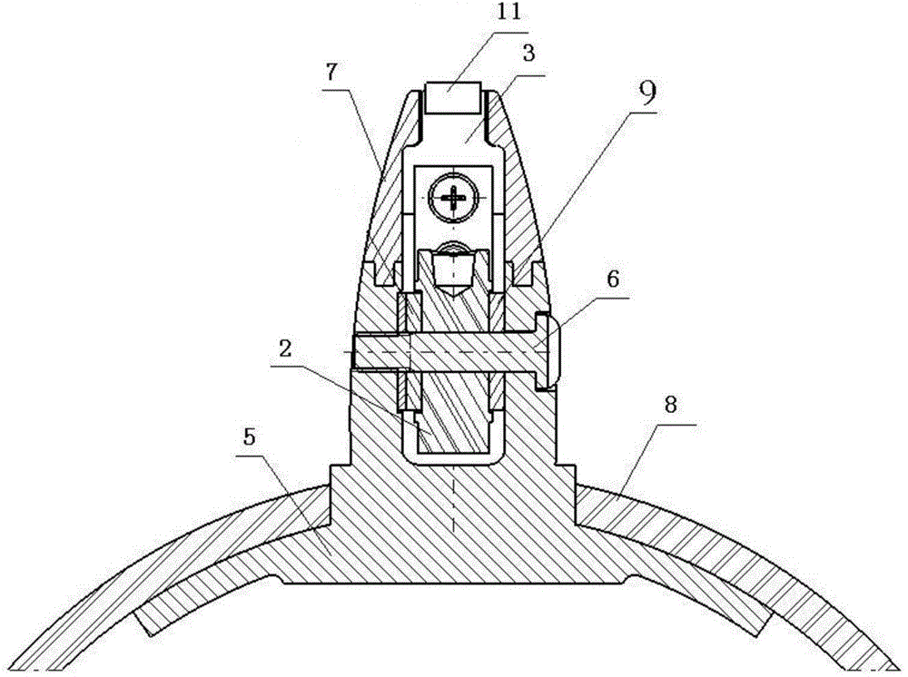 Unfolding and locking device for foldable rudder face
