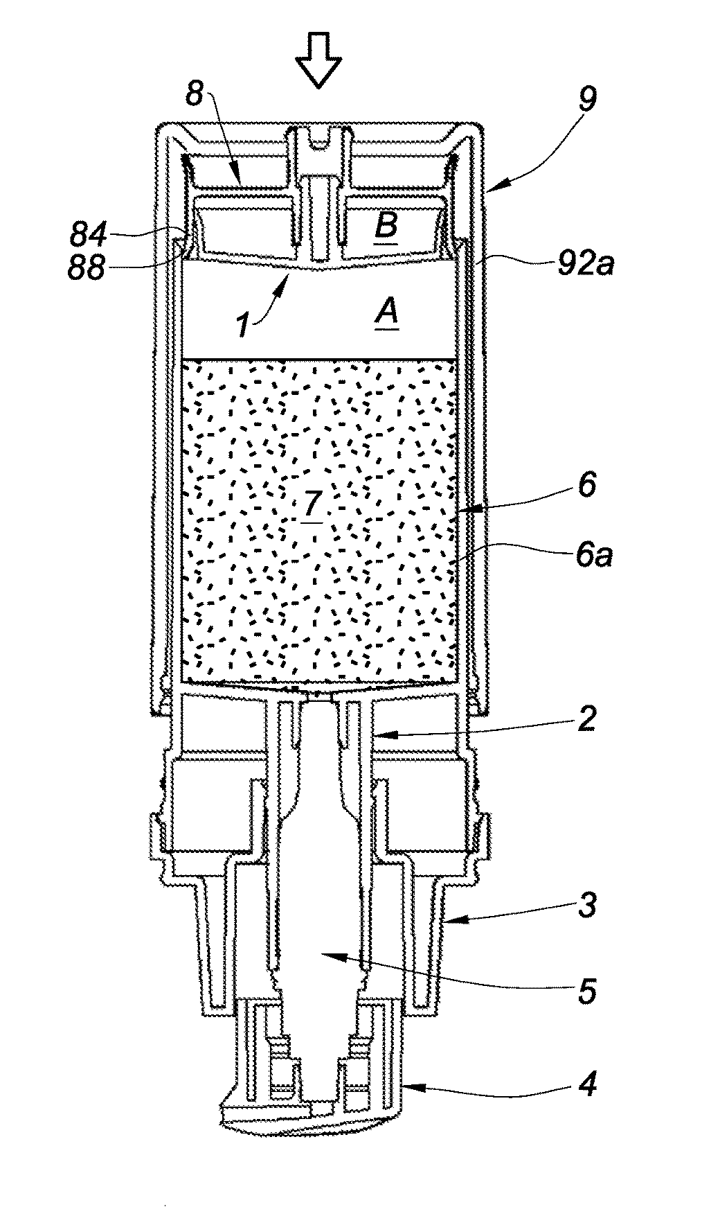 Air Purge Device for an Airless Liquid Product Dispenser