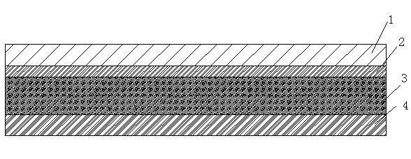 Multifunctional long-acting antirust film and preparation method thereof