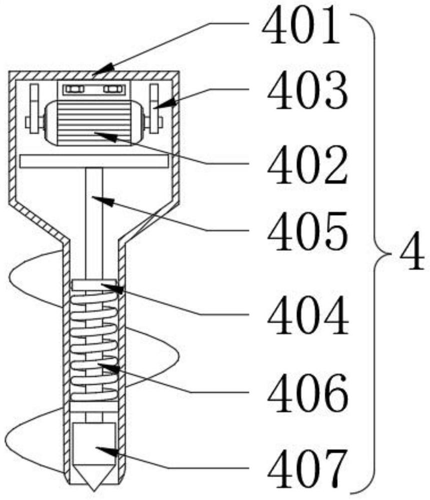 Energy-saving and environment-friendly soil sampling device with geological structure recognition function and sampling method