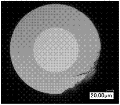 A kind of preparation method of chalcogenide glass optical fiber