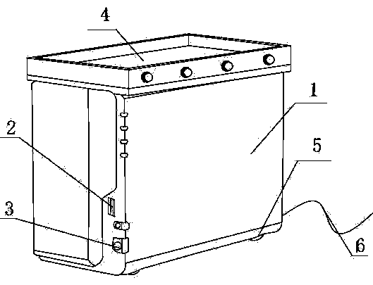 External storage device based on data processing service