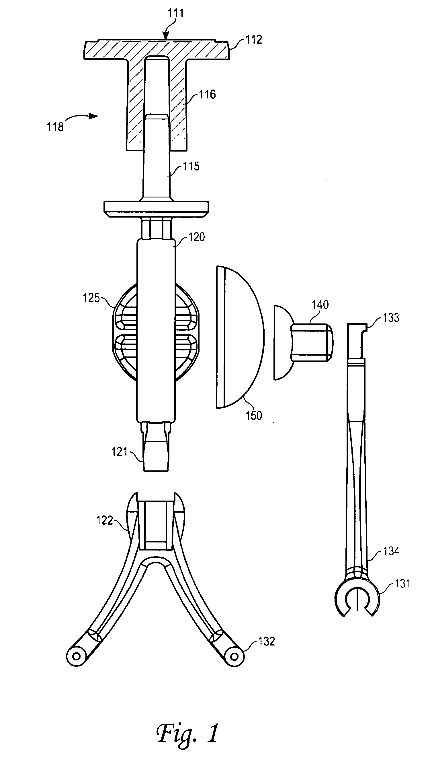 Contract lens holder