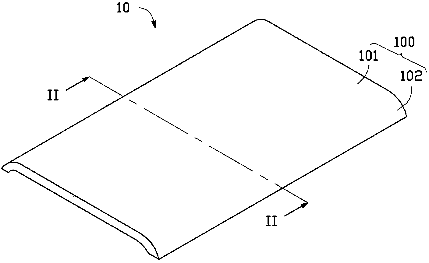 Touch control structure and electronic product provided with the same