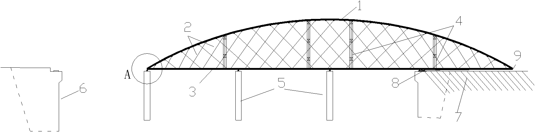 Integral Pushing Construction Method of Network Tied Arch Bridge
