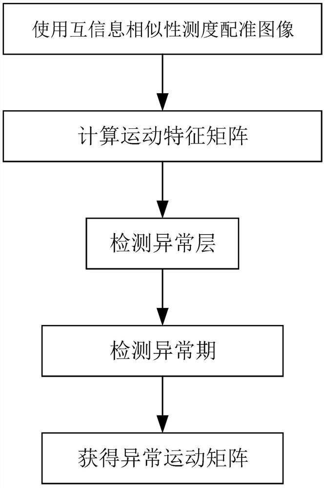 Motion amplitude automatic estimation method for CT and MR brain perfusion data