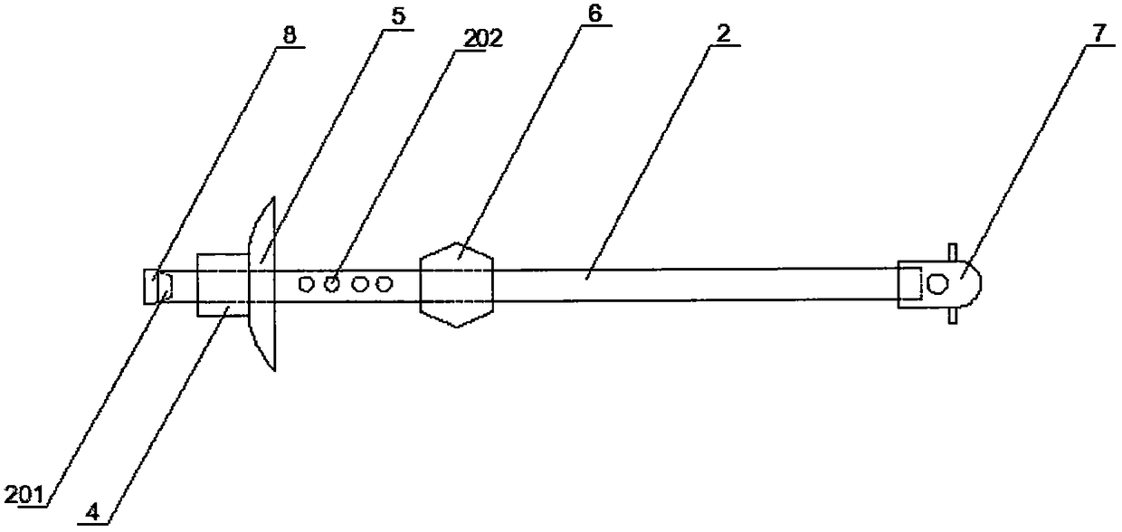 Grouting anti-bottom arch support device and support method