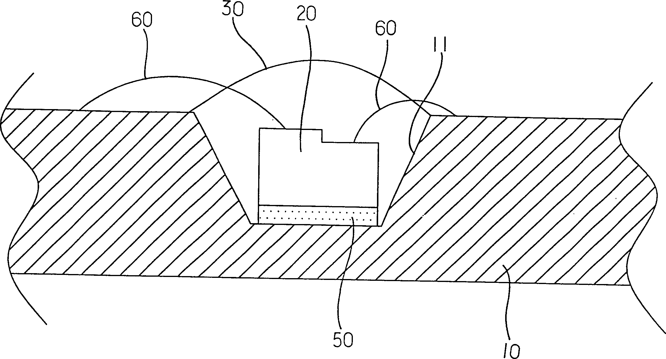 Multi-wavelength light-emitting bipolar body and light-emitting wafter structure