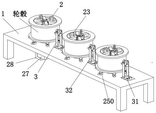 A kind of detection equipment and detection method of automobile wheel after forming