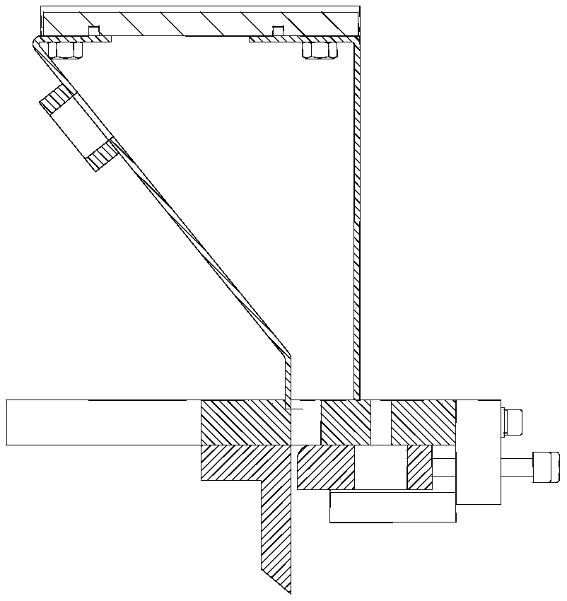 Curtain coating nozzle for 3D printing equipment, and corresponding printing method