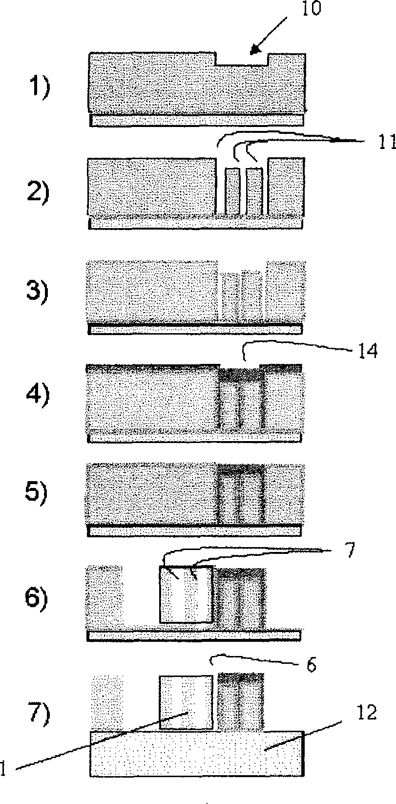 Method for manufacturing micromechanical components