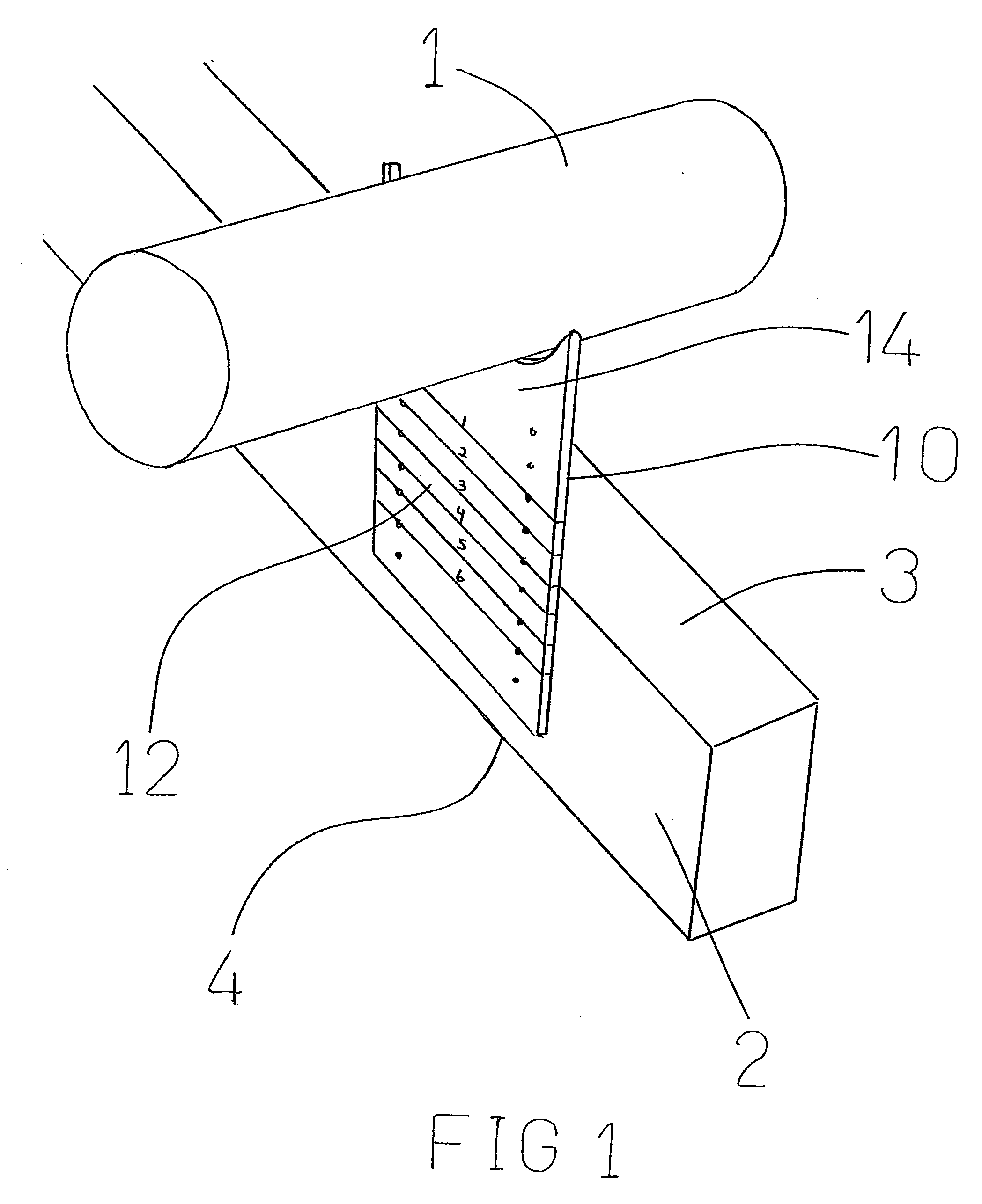 Vent pipe support system and method of installation