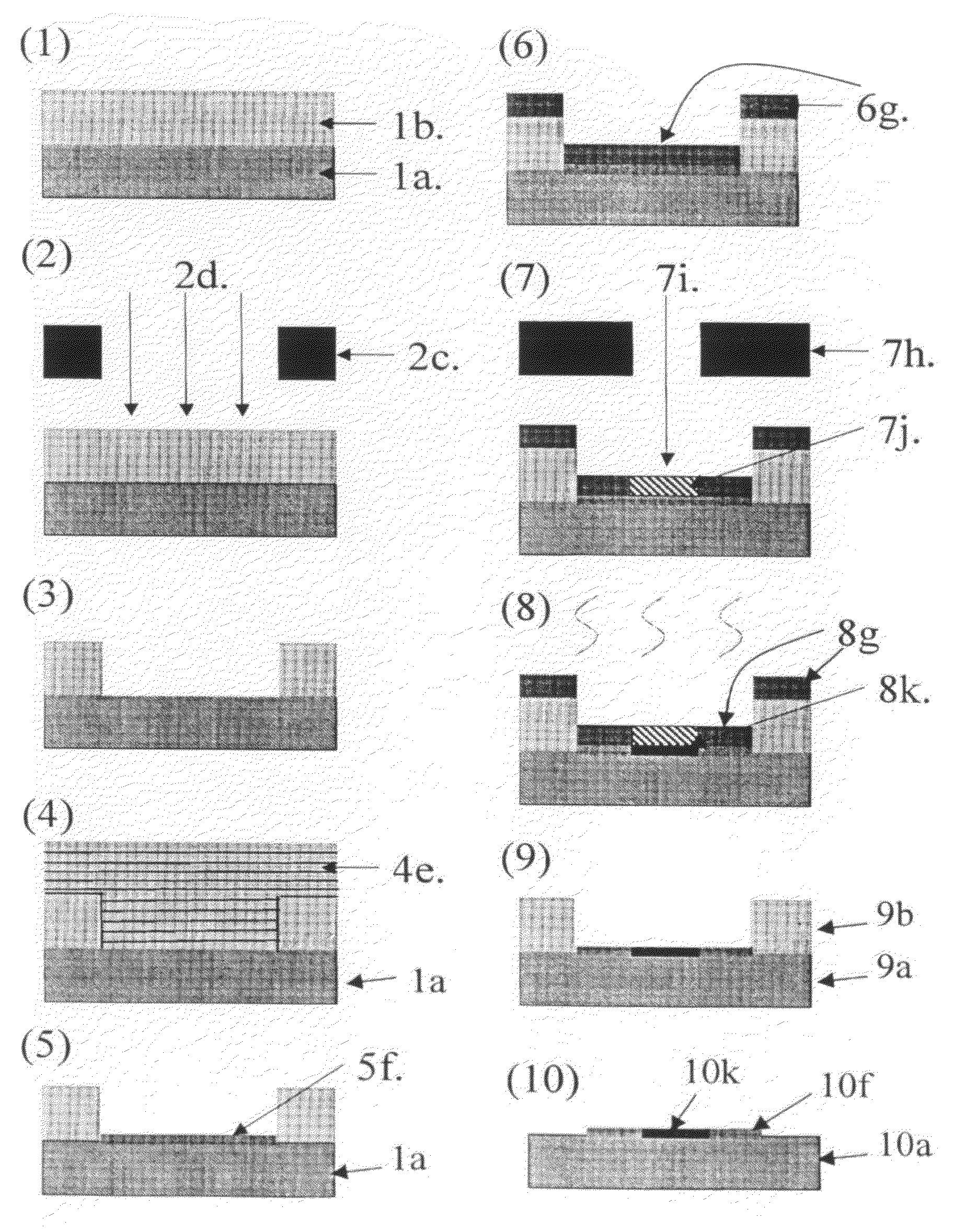 Method for manufacturing substrate for making microarray