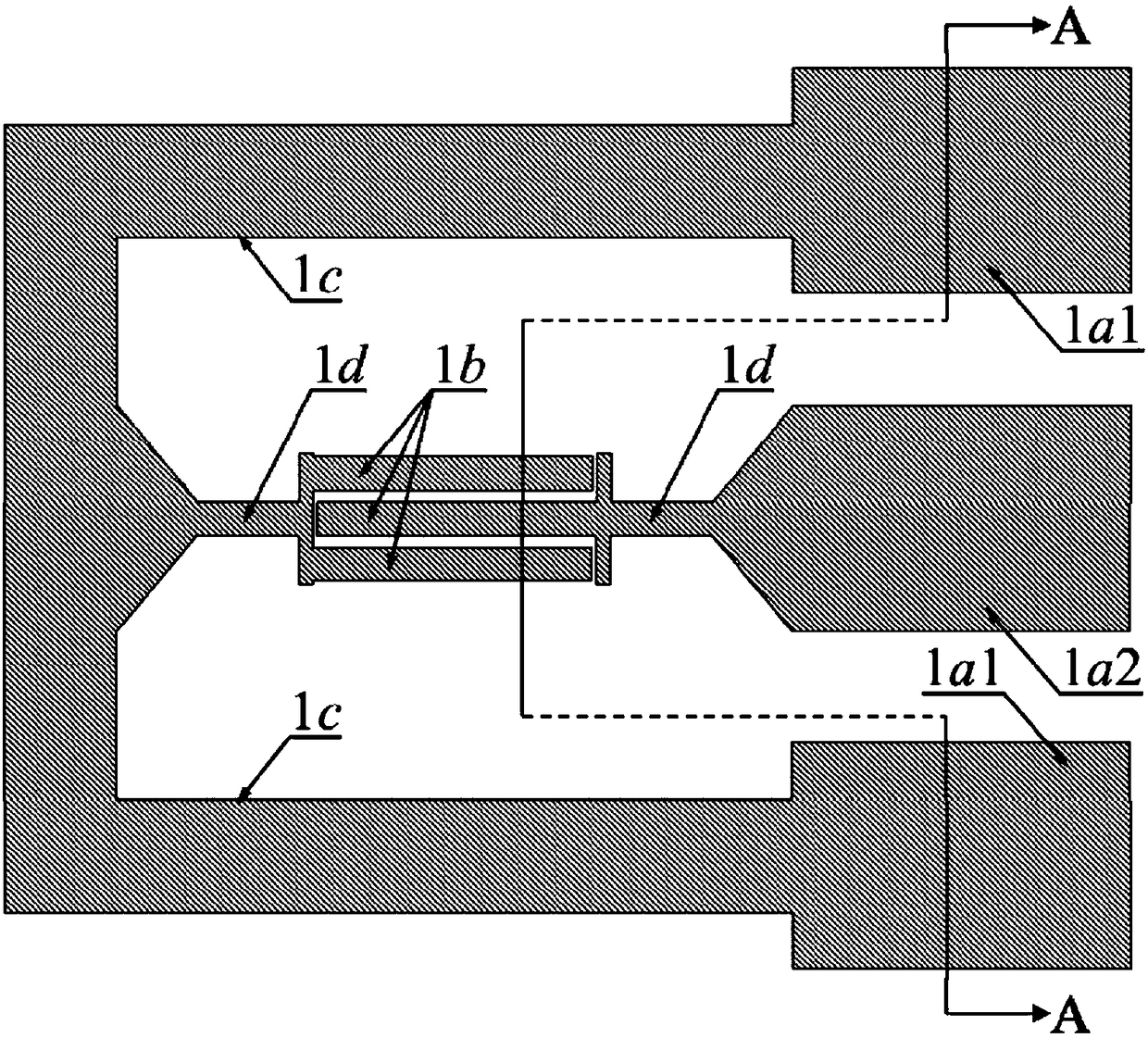 A mems magnetic field sensor based on an in-plane stretchable mode resonator and its preparation method