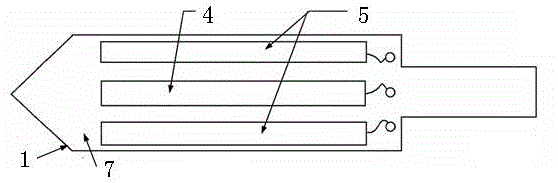 Non-plug-in water content sensor of culture substrate