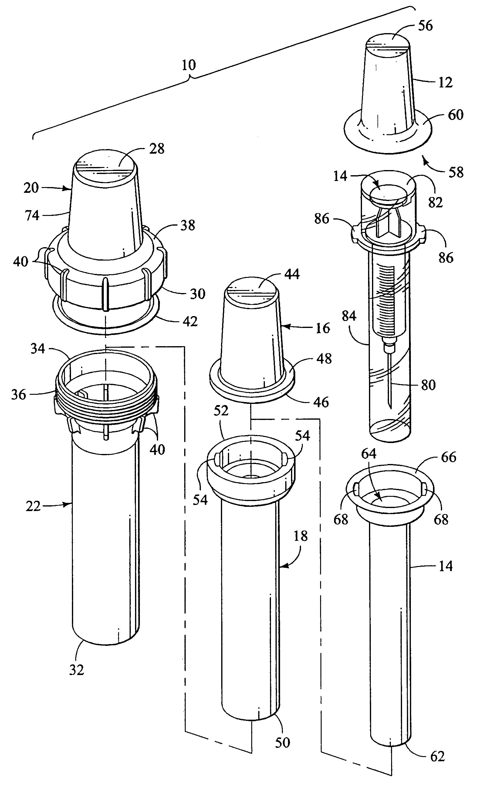 Apparatus and method for transporting radiopharmaceuticals
