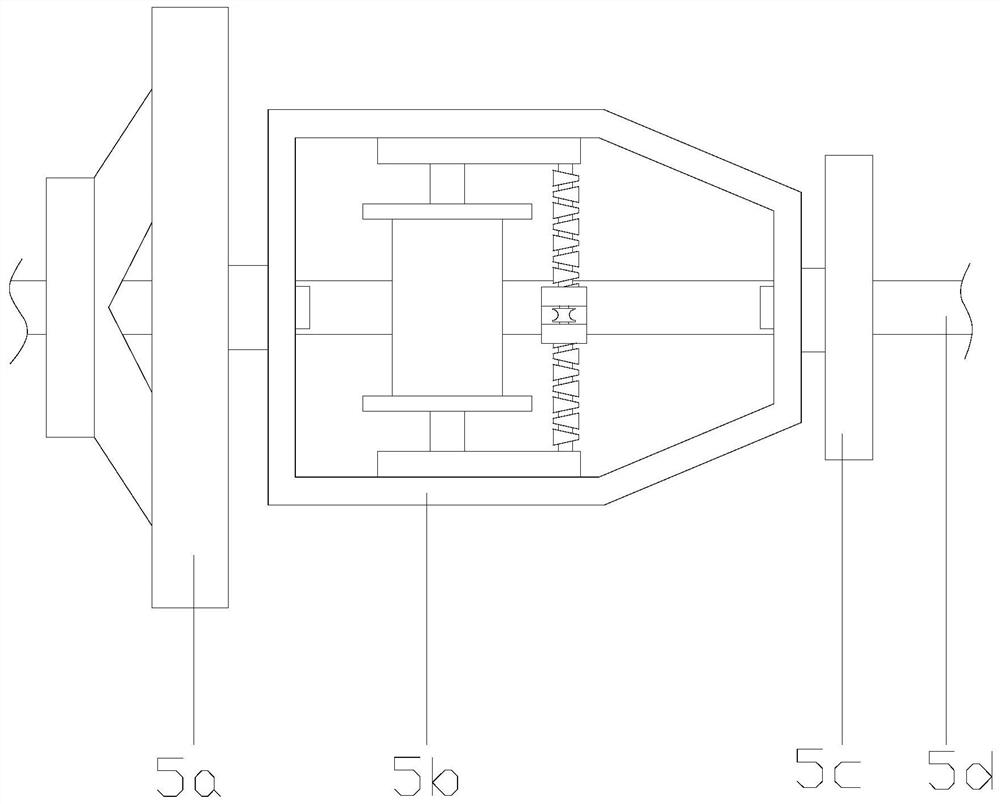 A cable forming machine using centrifugal tension adjustment