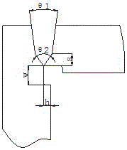 Welding deformation control method of large thick-wall box body component