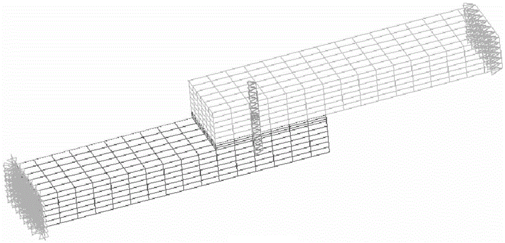 A composite material/metal trapezoidal tooth hybrid connection structure and its preparation method