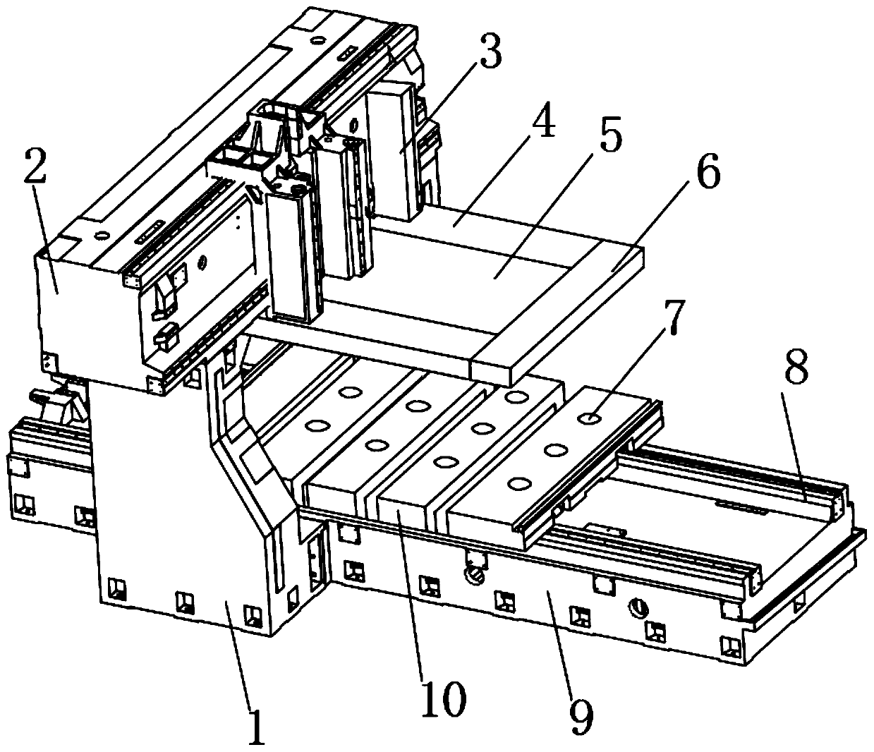 AGM partition plate forming device and application method thereof