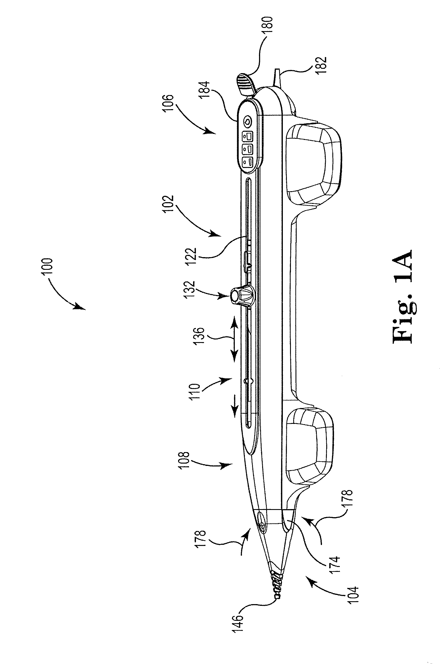 Rotational atherectomy device with exchangeable drive shaft and meshing gears