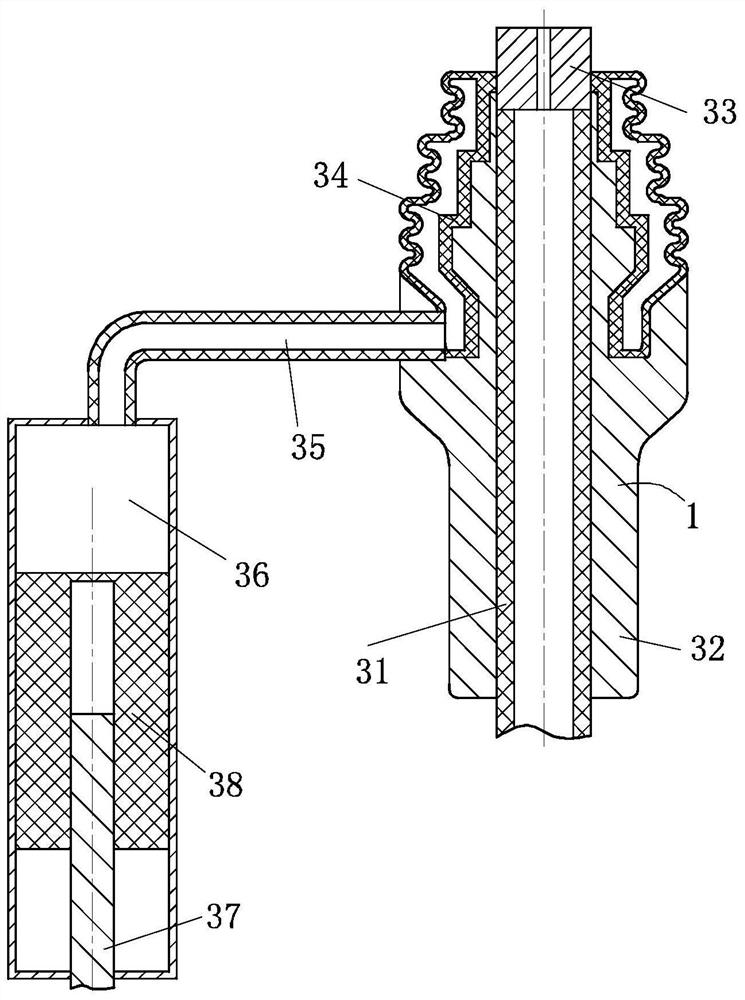 Central air-conditioning pipeline disinfection and sterilization device