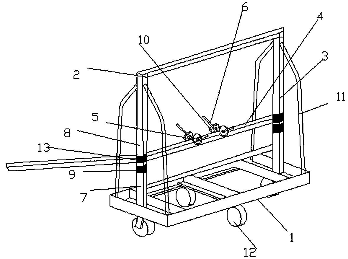 Novel wool transport vehicle