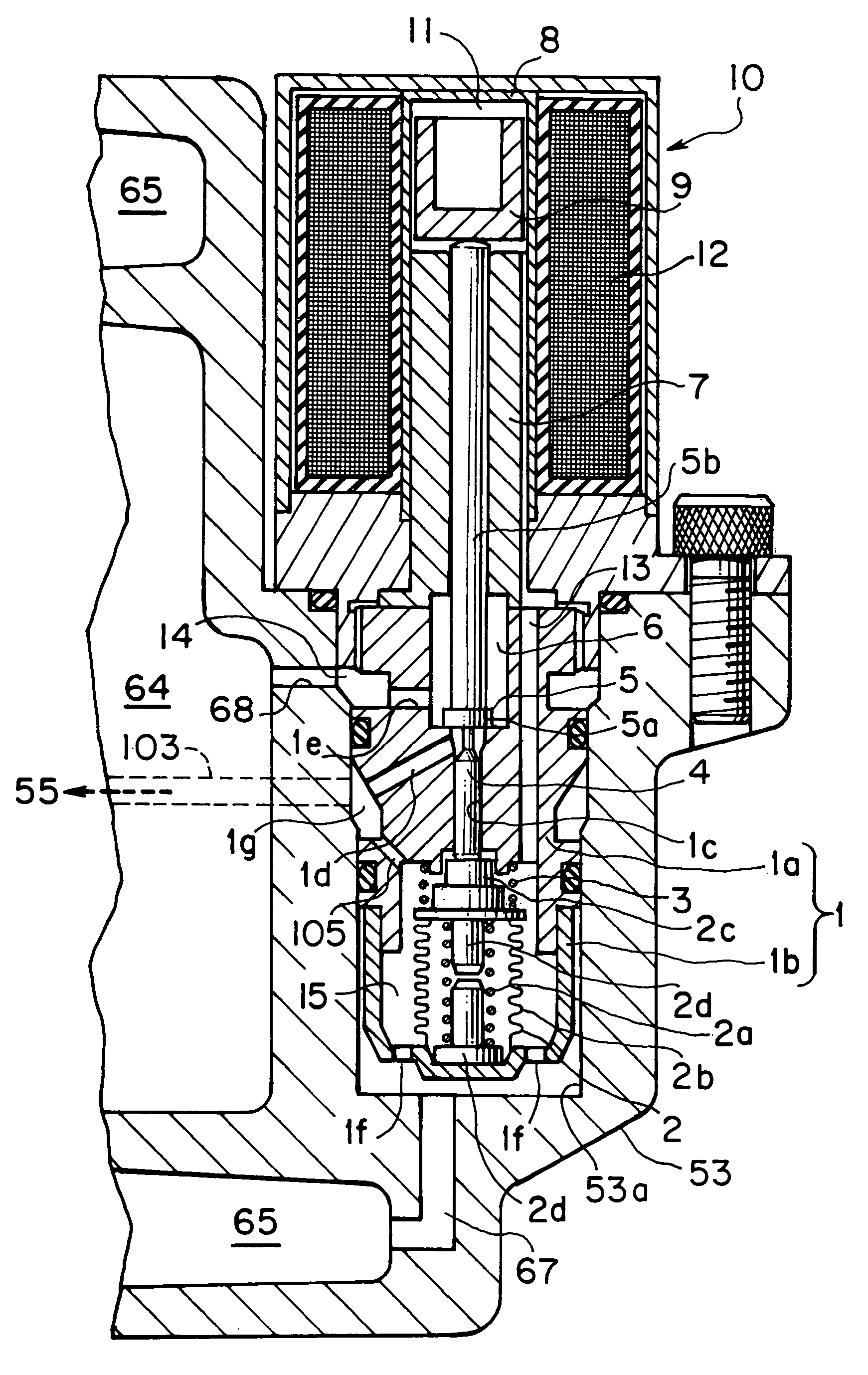 Variable displacement compressor