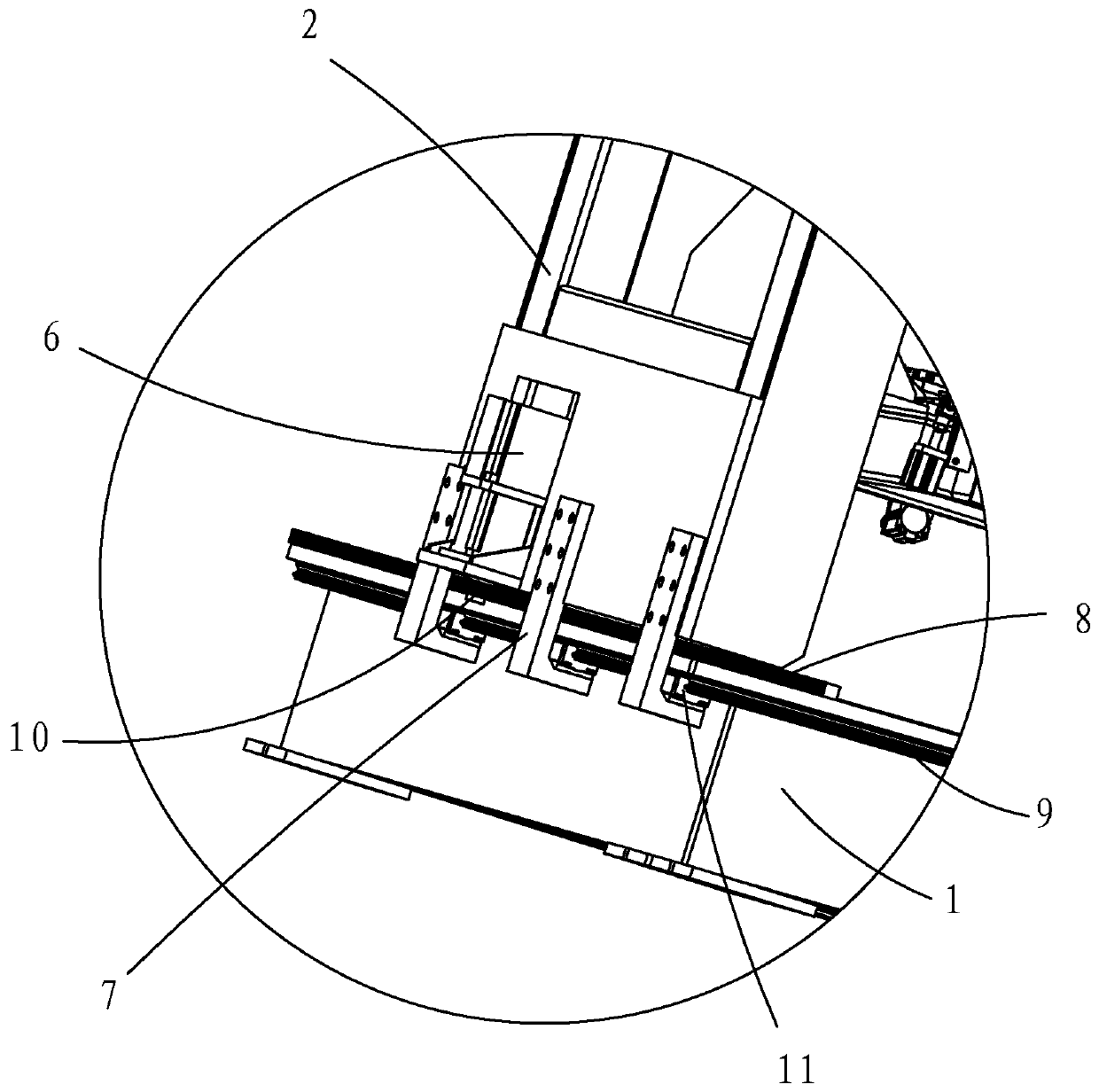 Automatic welding equipment for cage top and bottom cover