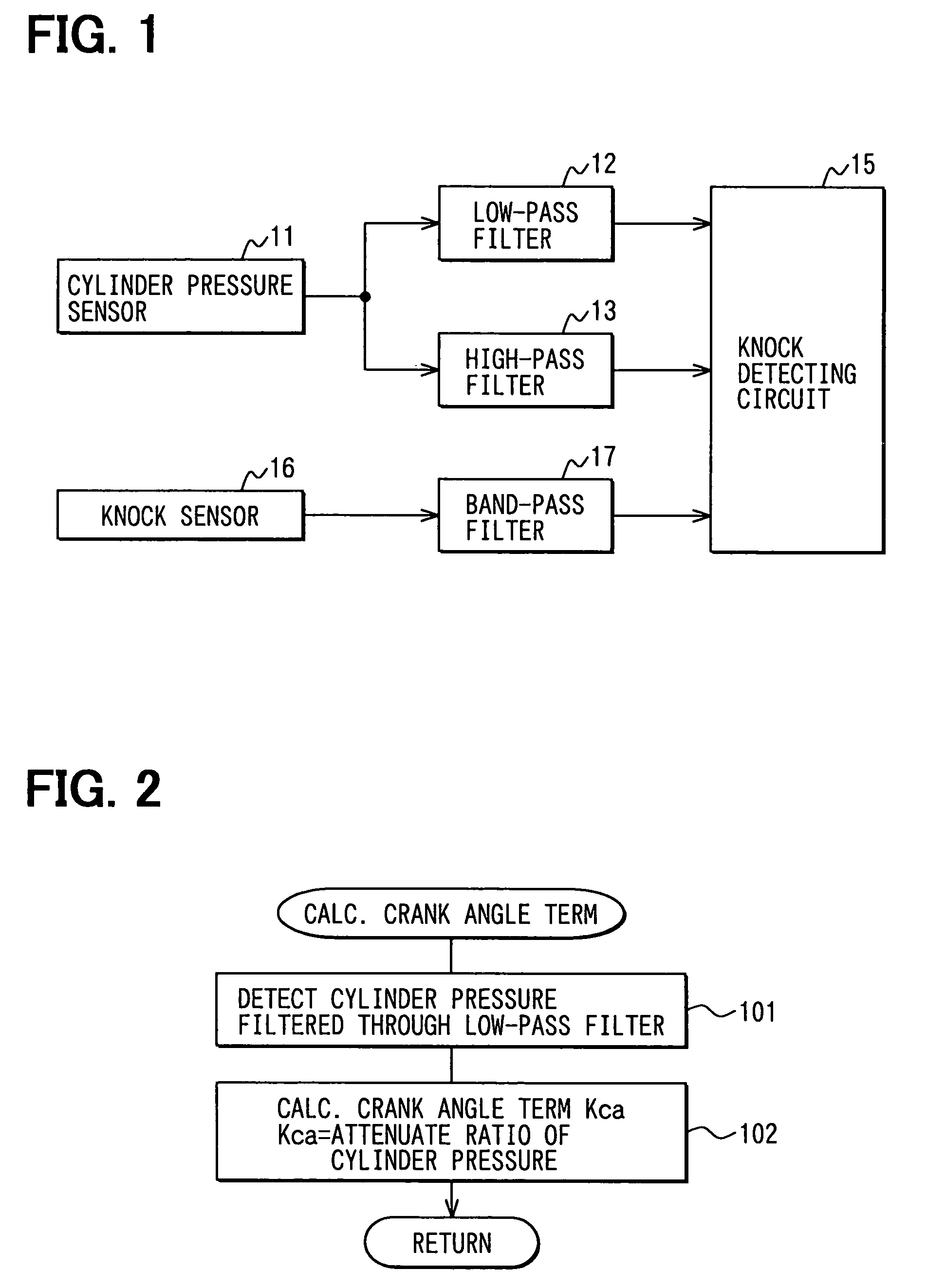 Knock detecting apparatus for internal combustion engine