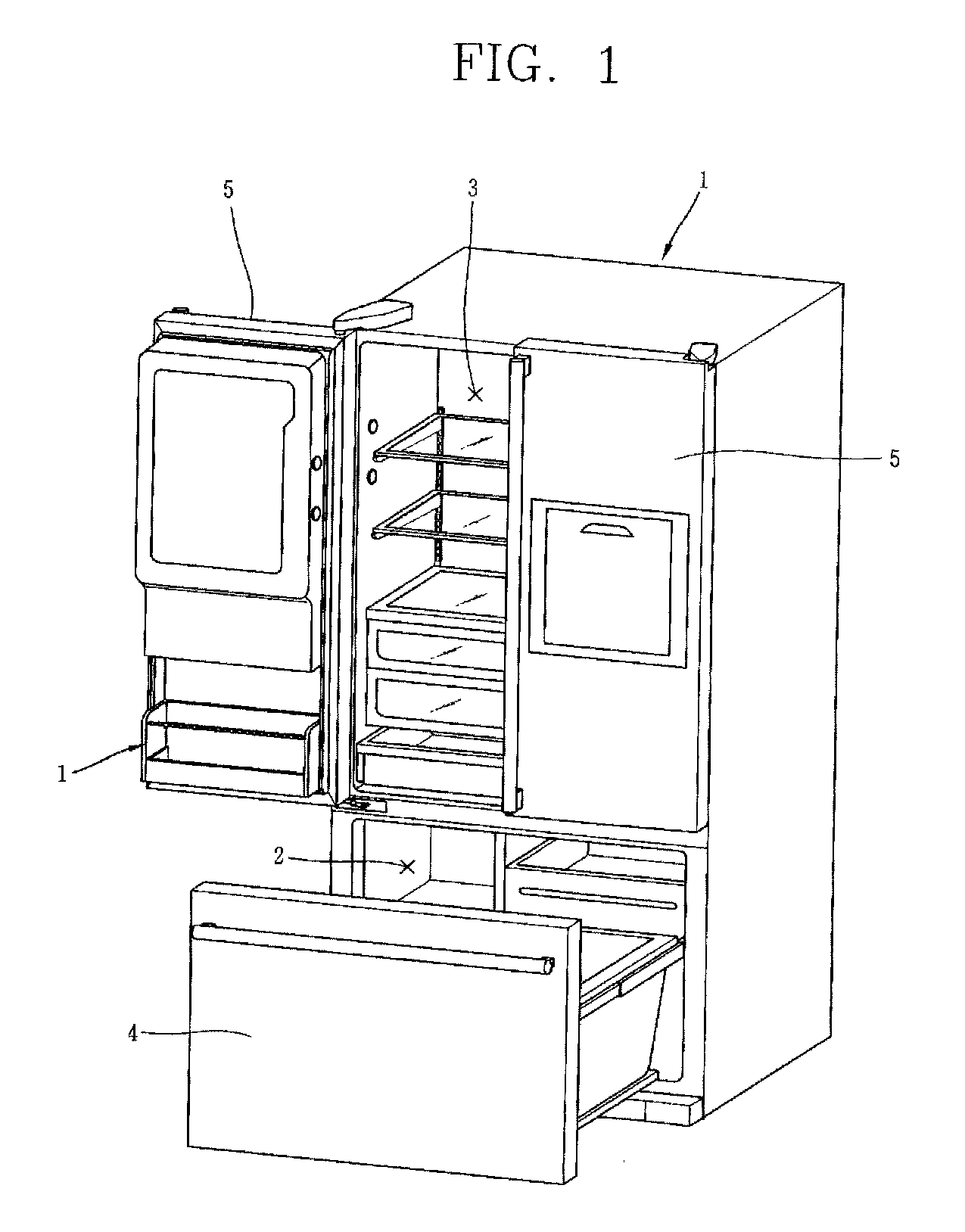 Keeping device for refrigerator and refrigerator having the same