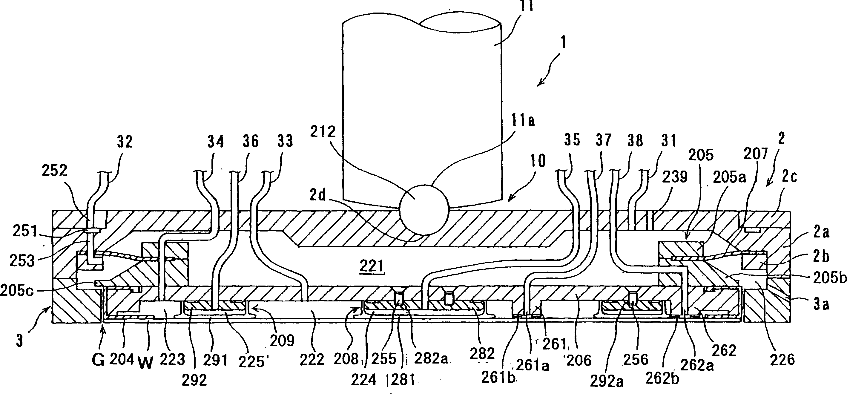 Substrate holding device and polishing device