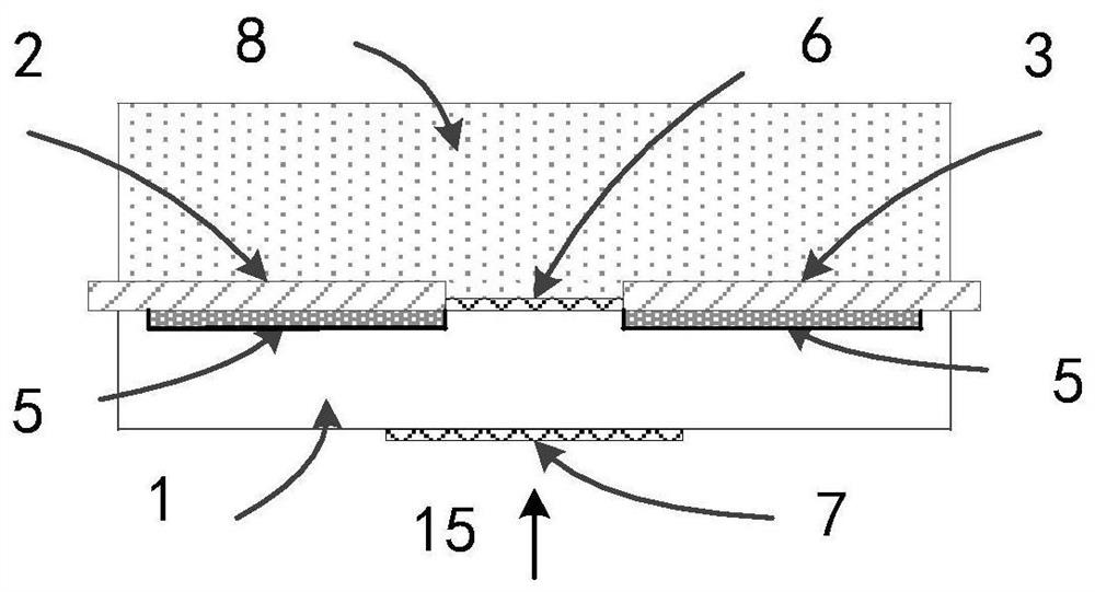 Vertical back incidence coplanar electrode high-power photoconductive switch