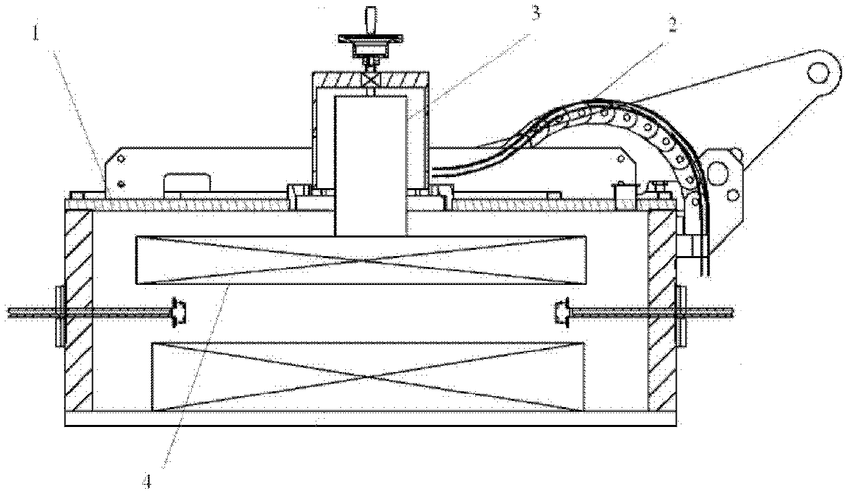 Reaction gas transmission system