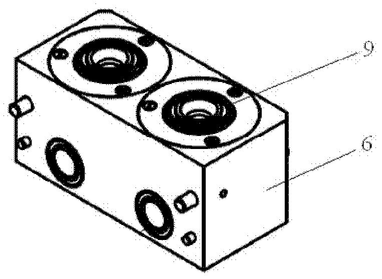 Reaction gas transmission system