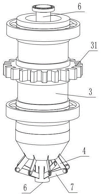 Distribution cable recovery device