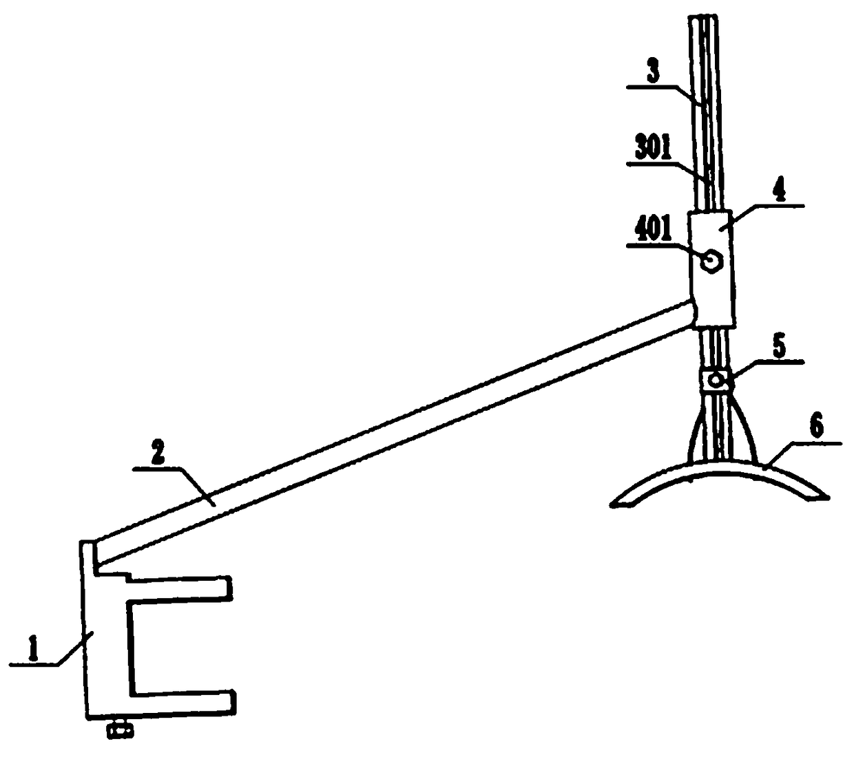 Auxiliary device for orthopaedic surgery