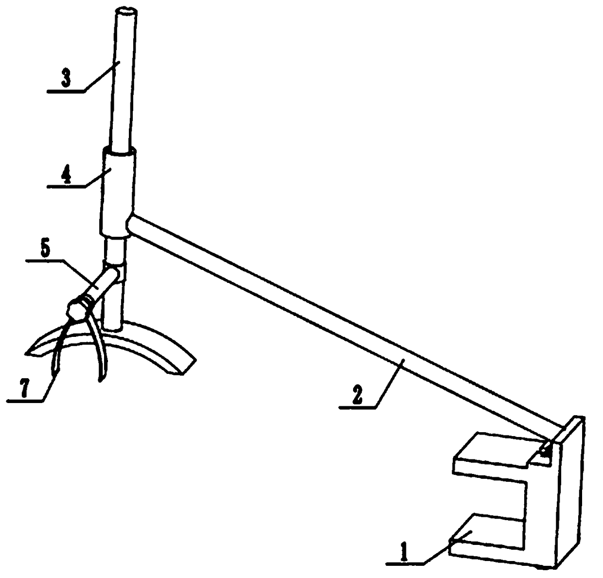 Auxiliary device for orthopaedic surgery