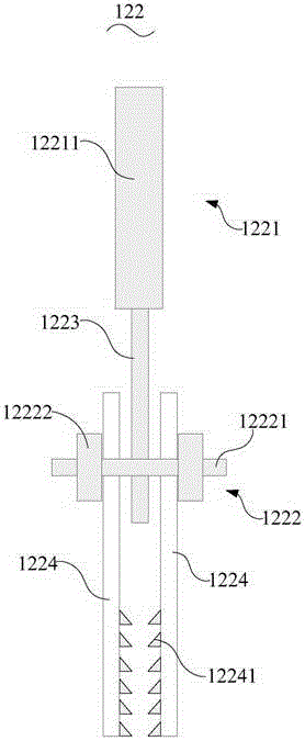 Stirring system, stirrer and clamping device of stirrer