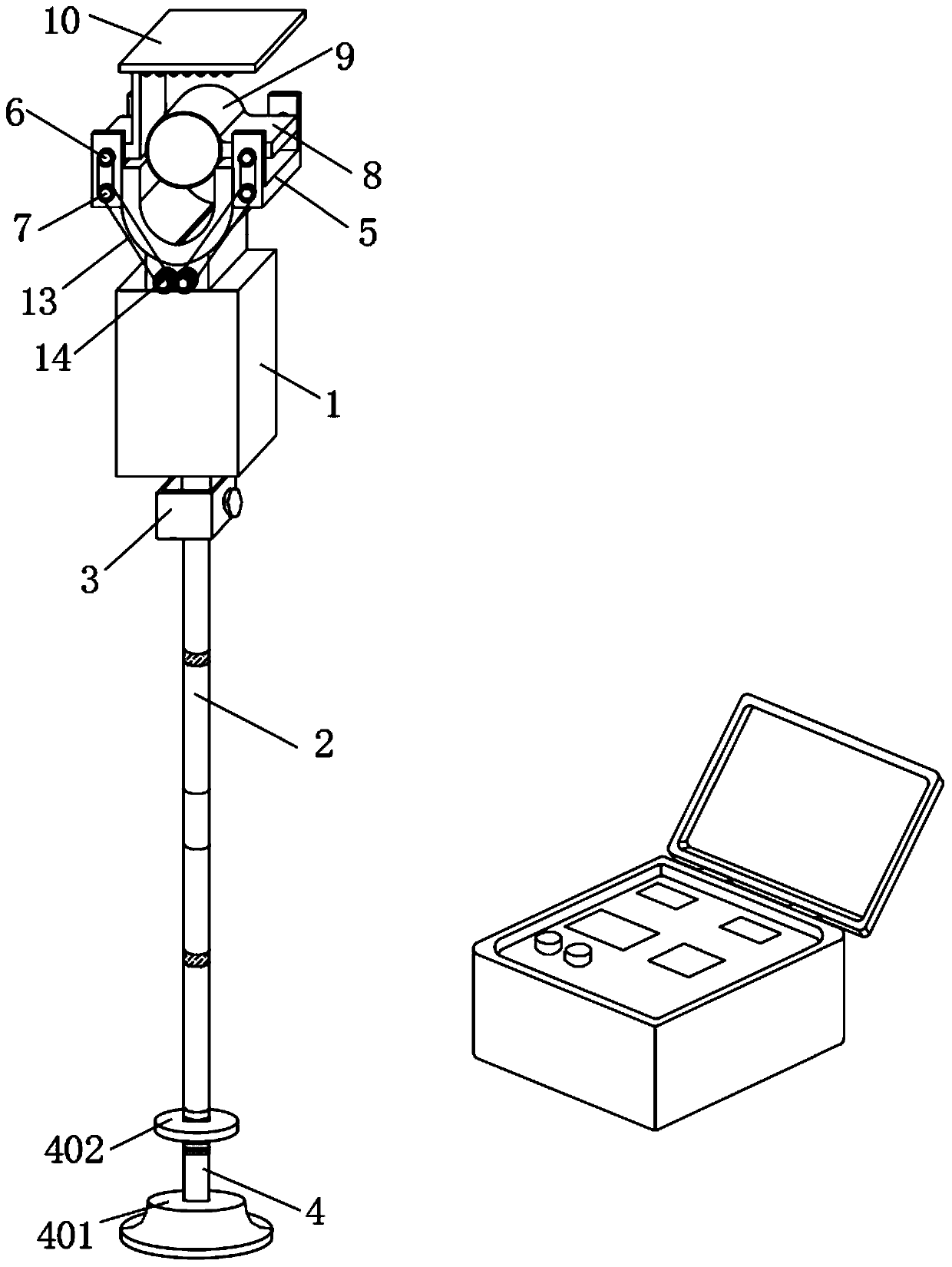 Zinc oxide arrester charged tester easy to use at night