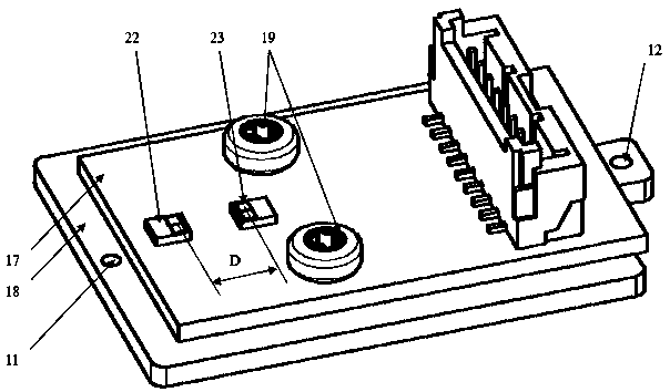 Mechanism for switching light emitting diode (LED) light sources by using electromagnetic valve